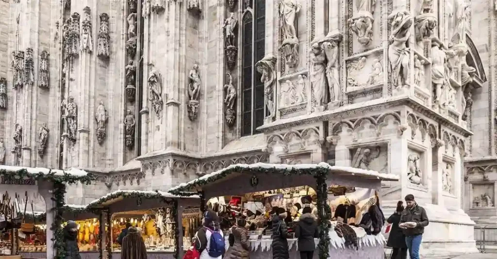 mercados navideños milan