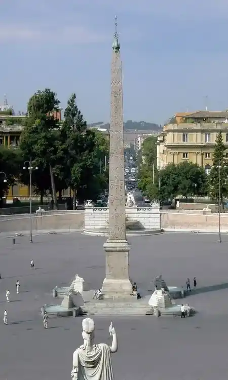 obeliscos en roma