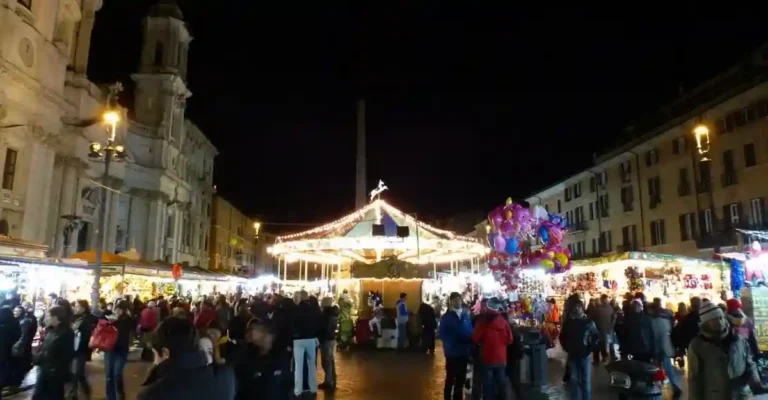 mercados navideños roma