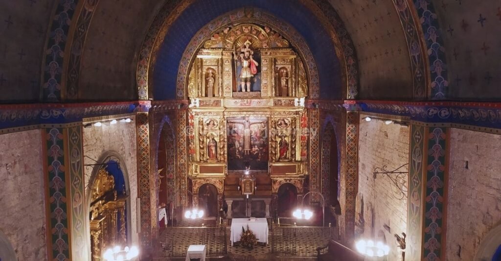 retablo iglesia de beget